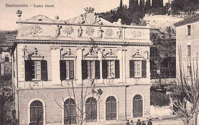 Il Teatro Sivori nel 1908