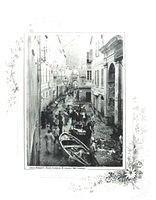 via Nicotera durante l'alluvione del 1900