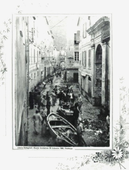 L'alluvione del 1900 in via Nicotera