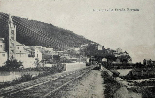 La ferrovia a Pia