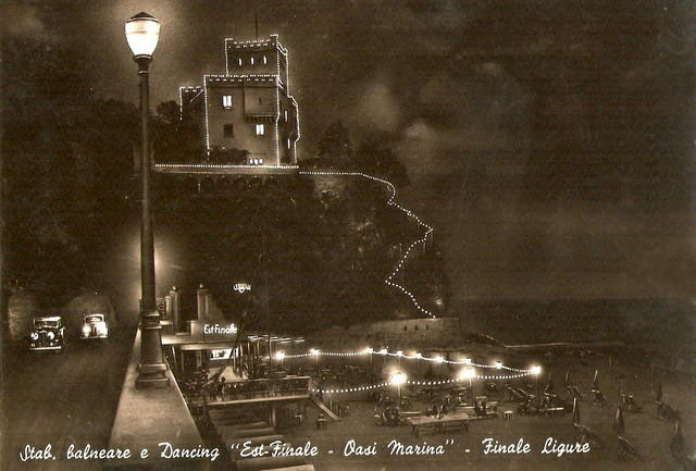 Il Castelletto in "notturna" nel 1953
