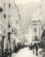 Una immagine molto antica di via Nicotera