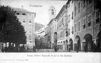 La piazza nel 1900