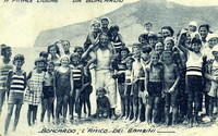 Boncardo con i bambini nel 1931