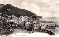 1905, gli Orti di Pia alle pendici del Gottaro e di Castelfranco