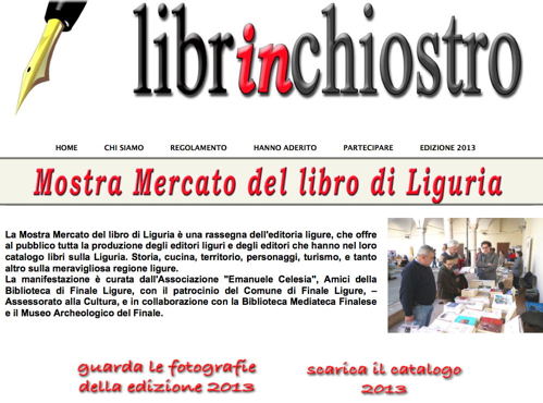 La home page di Librinchiostro